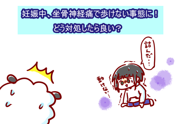 妊娠中 坐骨神経痛で歩けない事態に どう対処したら良い ショコハジロはもっと自由に生きたい